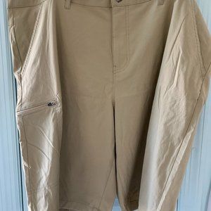 NWOT 'ORIGINAL WEATHERPROOF' BRAND MENS TAN SHORTS SIZE 40